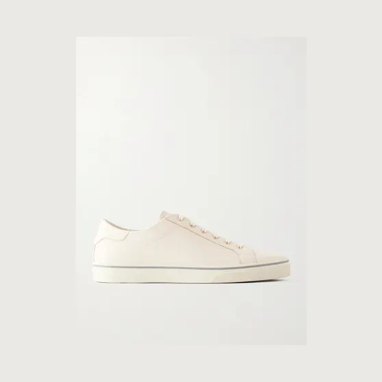 Brunello Cucinelli Leather Sneakers Cream (MPULMOZ341)