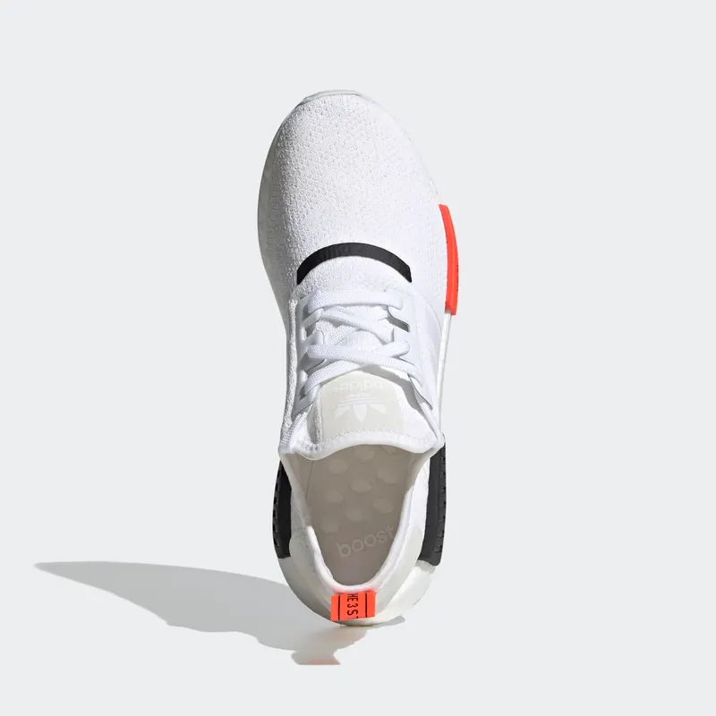 adidas NMD R1 Serial Pack Cloud White Cloud White/Solar Red/Core Black (EH0045)