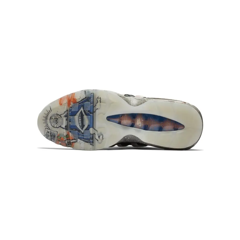 Nike Air Max 95 King of the Mountain Champagne/Sport Royal-Cream-Safety Orange (AV7014-600)
