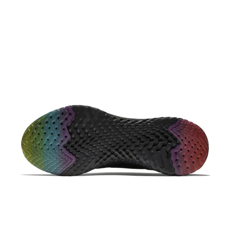 Nike Epic React Flyknit Betrue (2018) Black/Black-Pink Blast-Purple Pulse (AR3772-001)