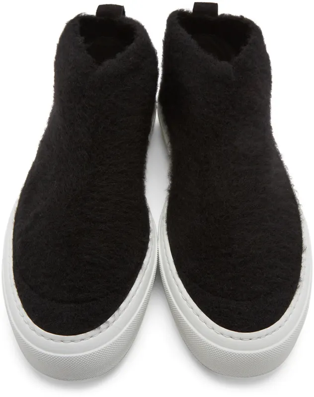 4SDESIGNS Black Kansha Edition Mid-Top Sneaker (A21/905/RW100/90)
