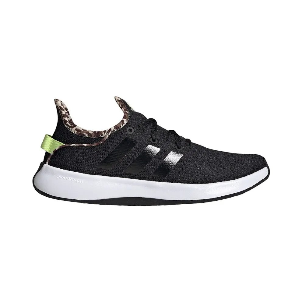 adidas Cloudfoam Pure Core Black Pulse Lime (IG3150)