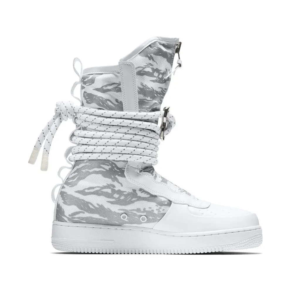 Nike SF Air Force 1 High Winter Camo White/White-White (AA1130-100)