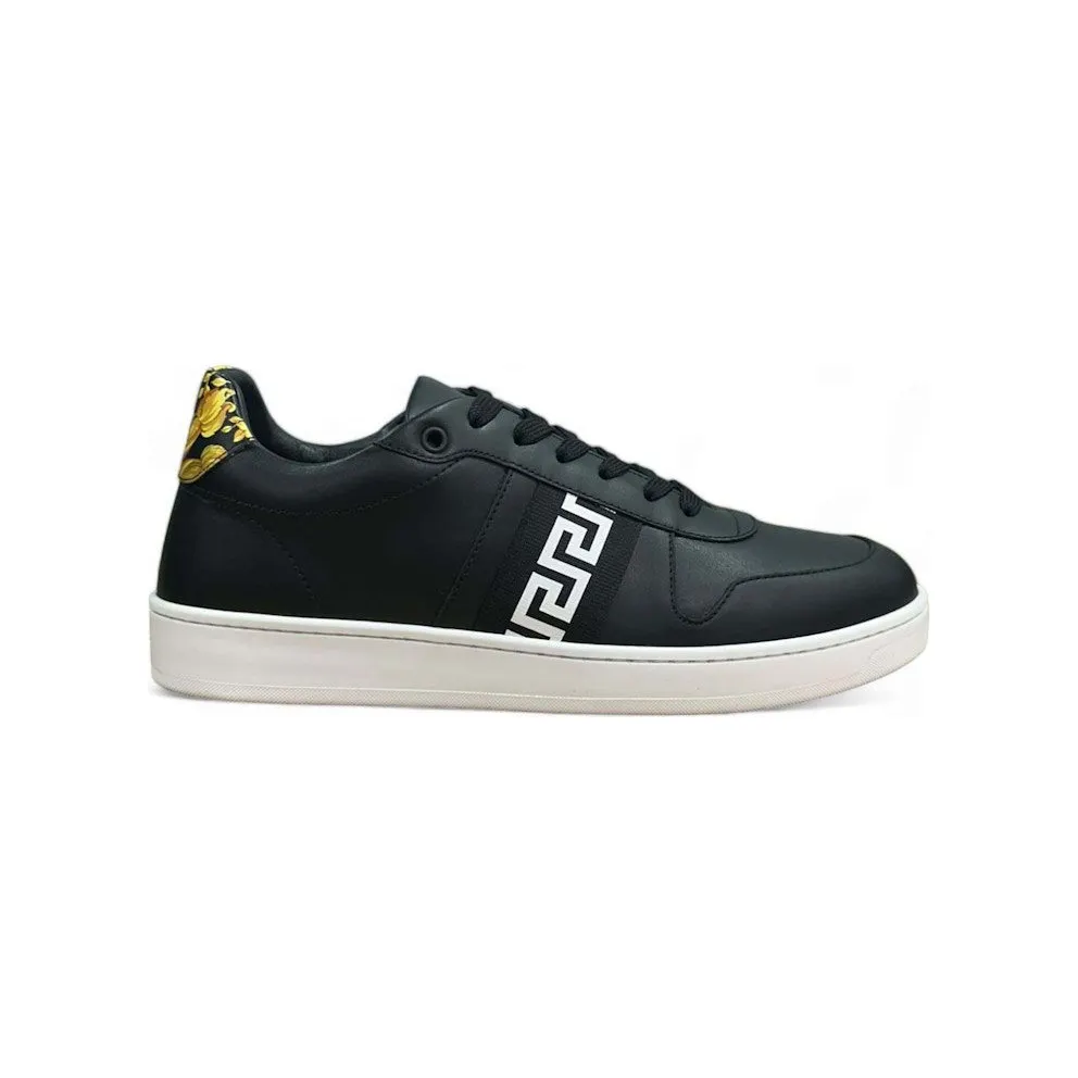 Versace Low Top Sneaker Black (1011938 1A10412 5B000)