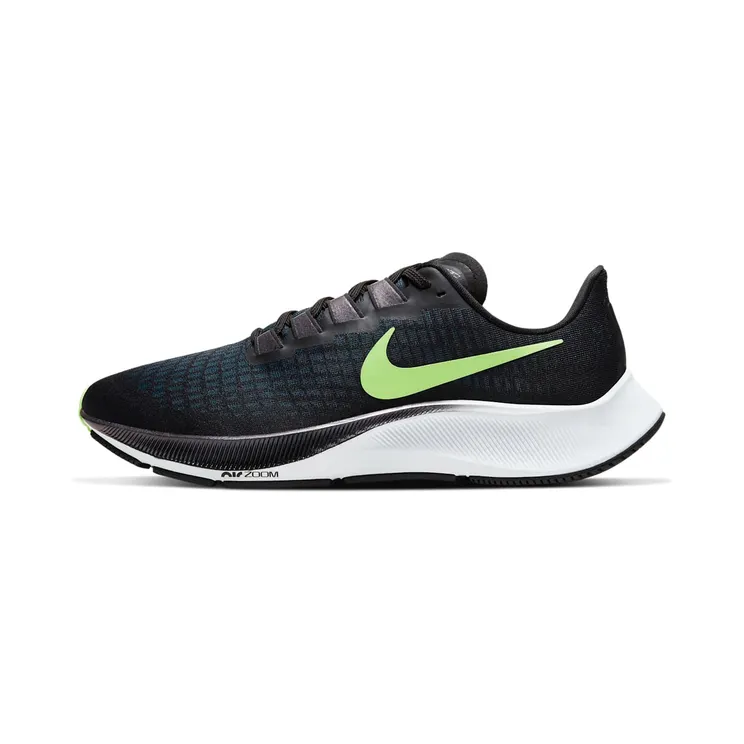 Nike Air Zoom Pegasus 37 “Black / Valerian Blue / White / Lime Blast” (BQ9646-001)
