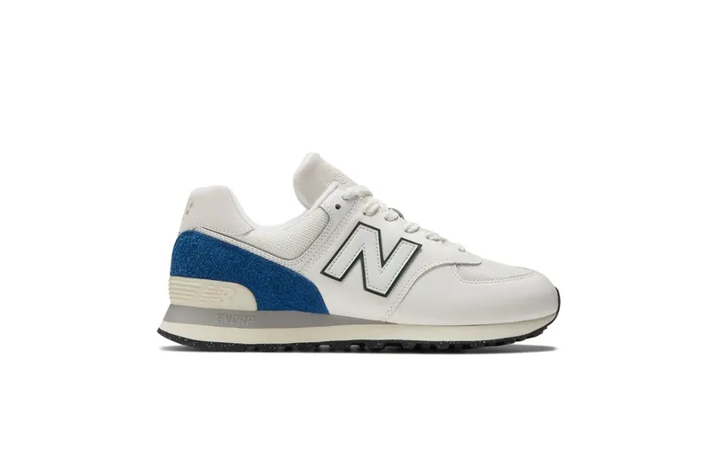 New Balance 574 White Royal Blue (U574UI2)