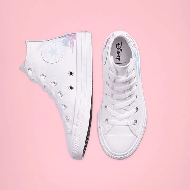Converse Chuck Taylor All-Star Hi Frozen 2 White (PS) White/Multi-White (367353F)