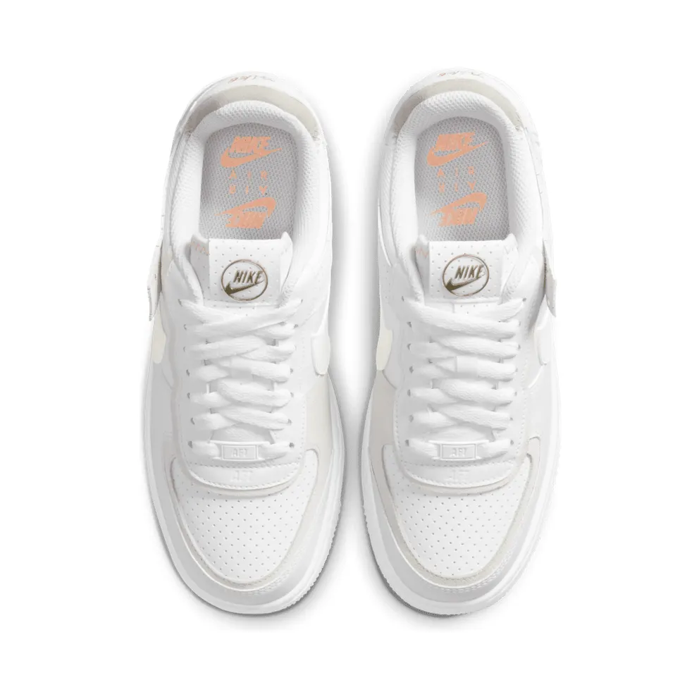 Nike Womens Air Force AF 1 Shadow White Atomic Pink (2020) (CZ8107-100)