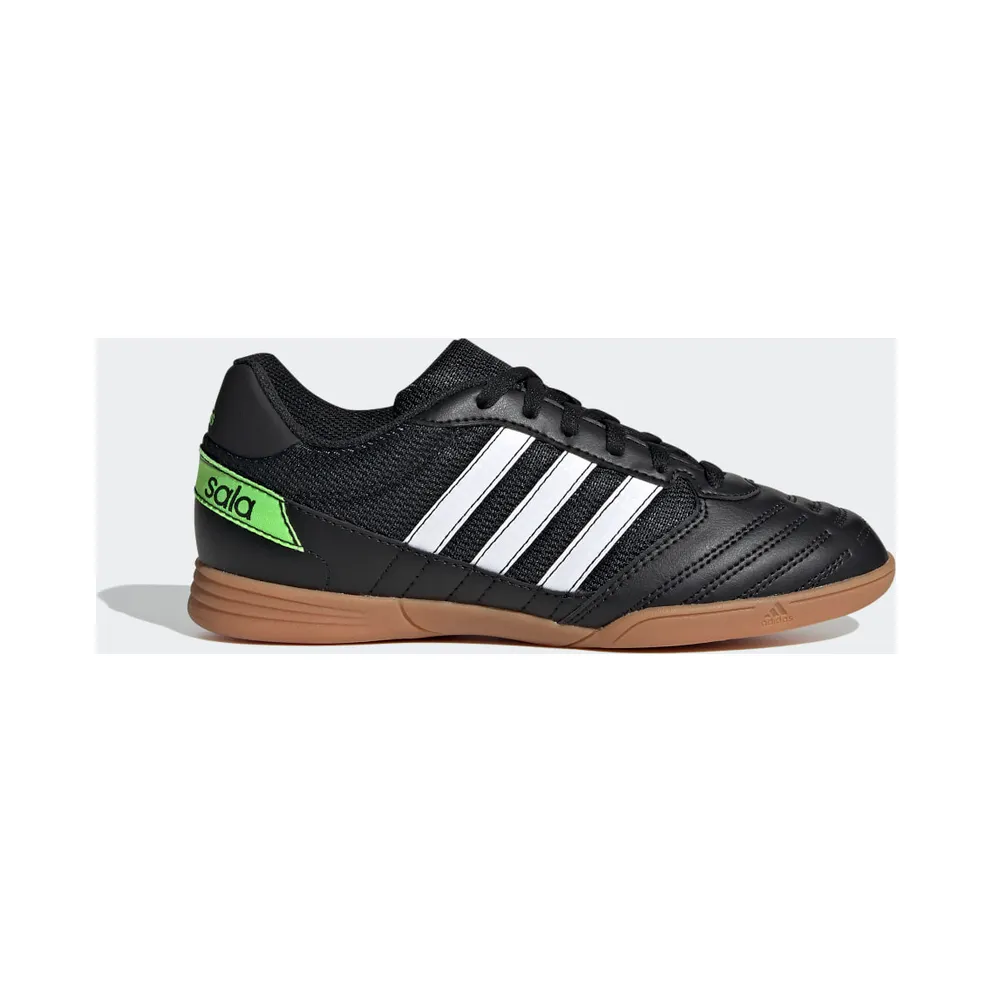 adidas Super Sala Football Boots Core Black / Cloud White / Solar Green (FV5457)