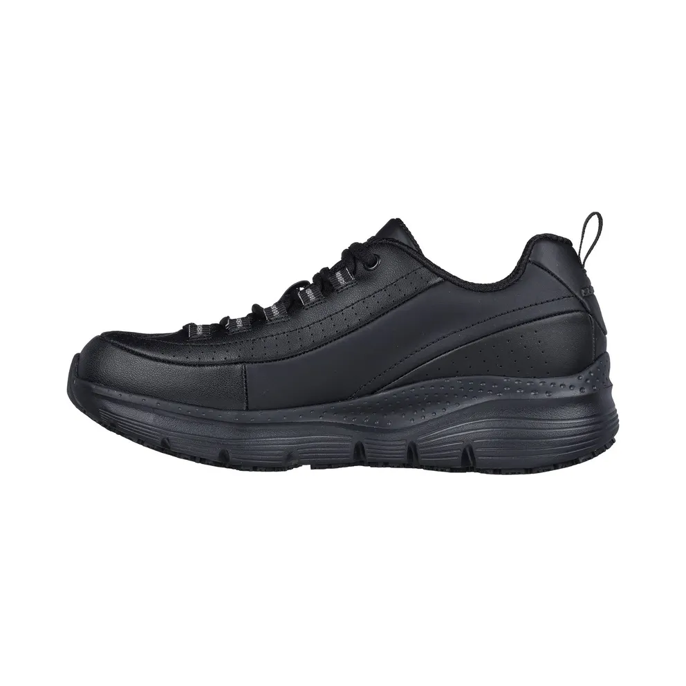 Skechers Work: Arch Fit SR “Trickell II Sneaker Black” (108053ECBLK)