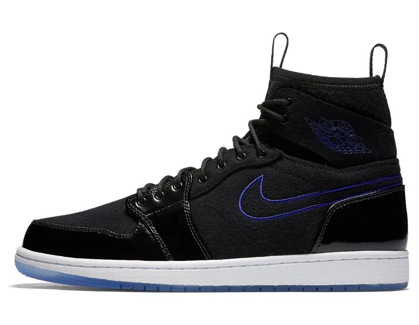 Air Jordan 1 Retro Ultra High Space Jam Collection “Black / White / Concord” (844700-002)