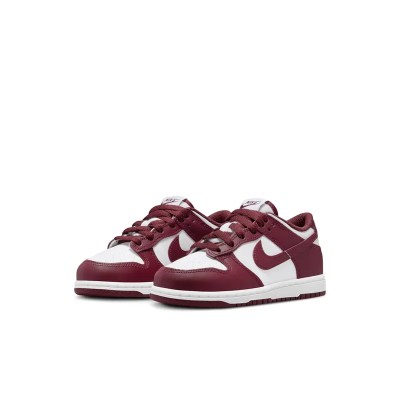 Nike Dunk Low White Gym Red Redwood (FB9108-115)