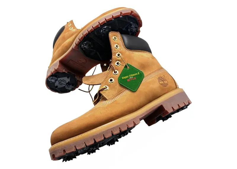 Timberland 6″ Premium Boot Subway x Happy Gilmore Golf Spikes ((Subway x Happy Gilmore) TB118094-231)