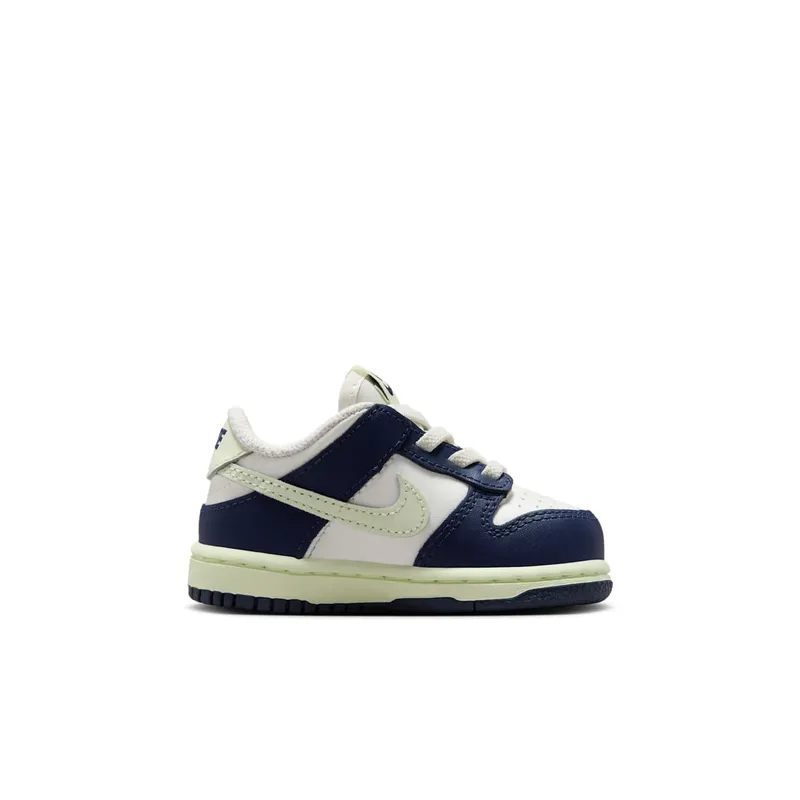 Nike Dunk Low Sail Midnight Navy Volt Tint (FB9107-127)