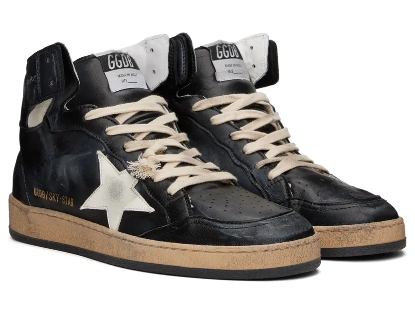 Golden Goose Black Sky Star Sneakers (GMF00230.F002944.80203) (4)