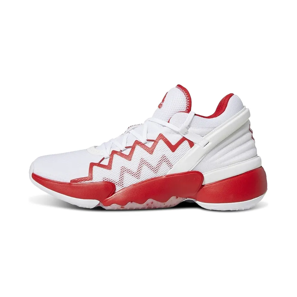 Adidas D.O.N. Issue 2 “White Scarlet” (FX9429)