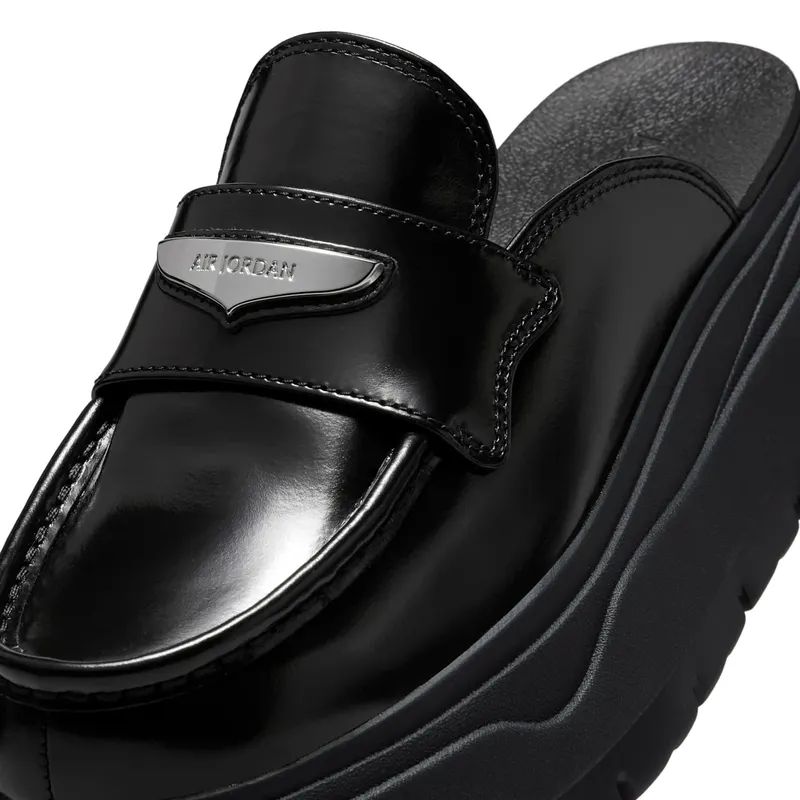 Jordan Mule Black Metallic Silver (HJ4292-001)