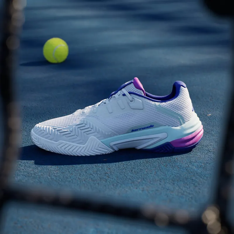 adidas Barricade 13 Cloud White Lucid Blue Semi Flash Aqua (IF9129)