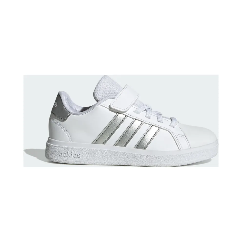 Adidas Grand Court 2.0 Kids Cloud White / Matte Silver / Cloud White (IH5532)