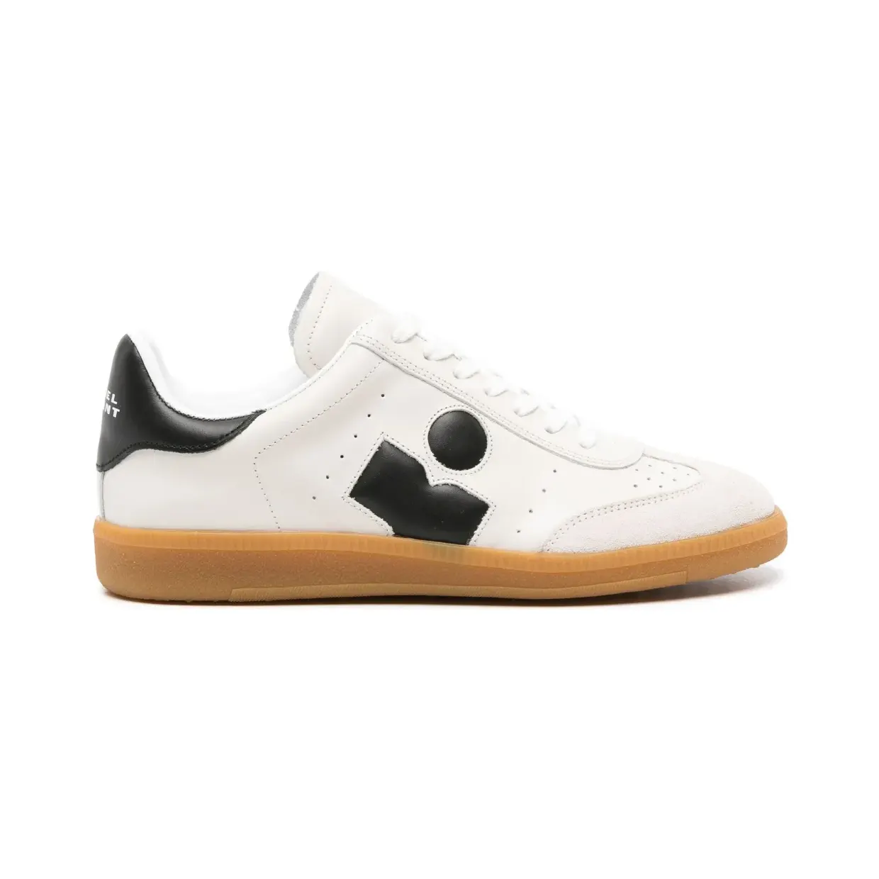 ISABEL MARANT Bryce leren sneakers – Beige (BK0014FAA4E11S)
