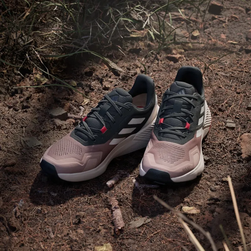 Adidas Terrex Soulstride RAIN.RDY Trail Running Warm Clay / Putty Mauve / Pure Ruby (IH3878)