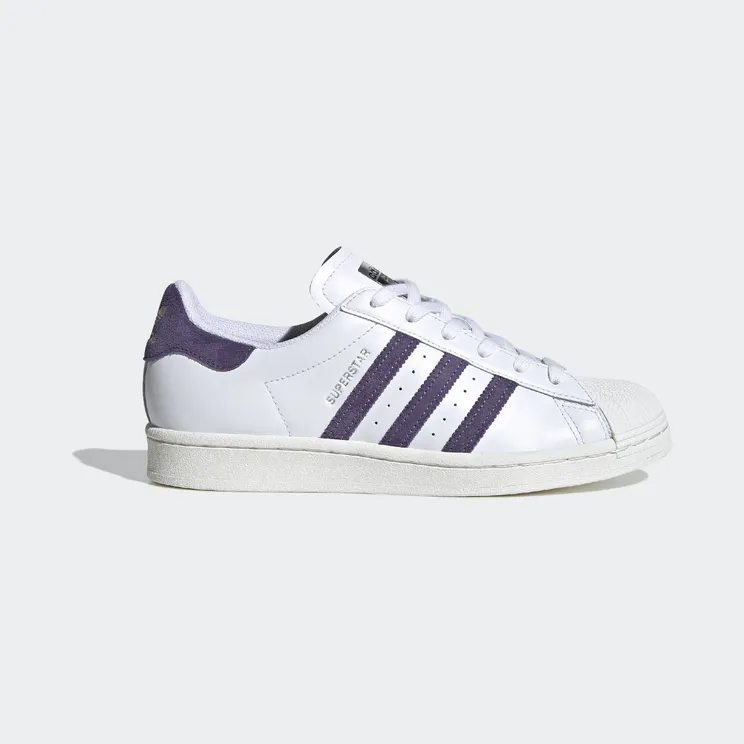 Adidas Superstar ‘White Tech Purple’ Cloud White/Tech Purple/Off White (FV3373)