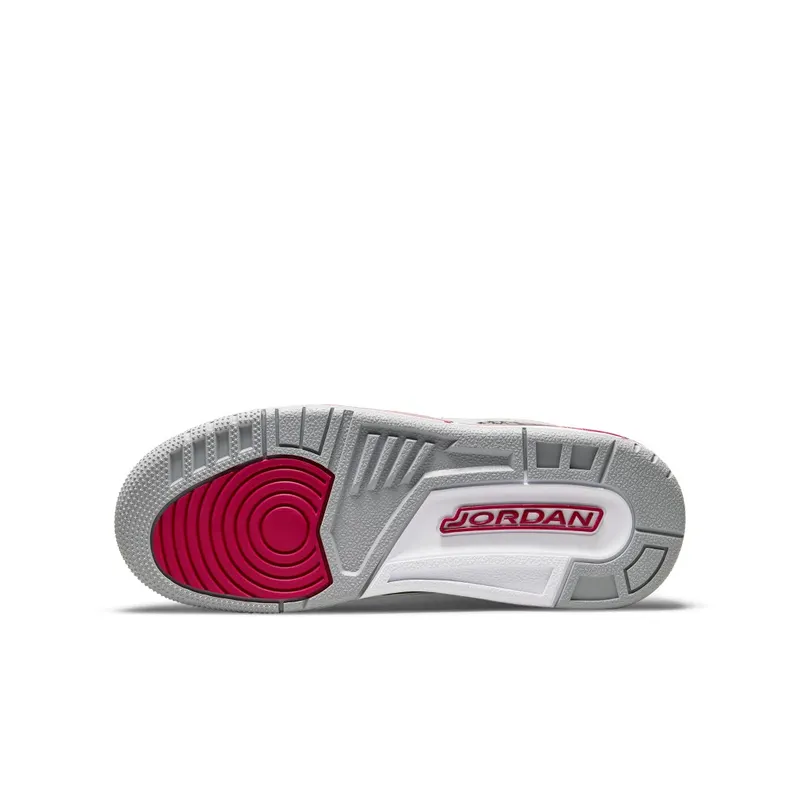 Air Jordan 3 GS Cardinal Red – “Red / White / Grey” (398614-126)