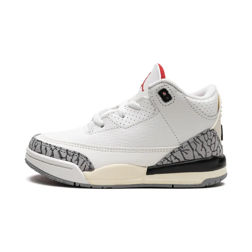 Air Jordan 3 TD “White Cement Reimagined 2023” (DM0968-100)