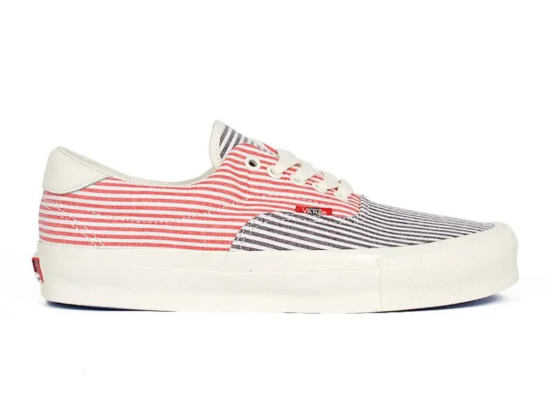 Vans Vault OG Style 45 LX Maritime Nautical Stripes Black Goji Berry (VN0A4UVGAR7)