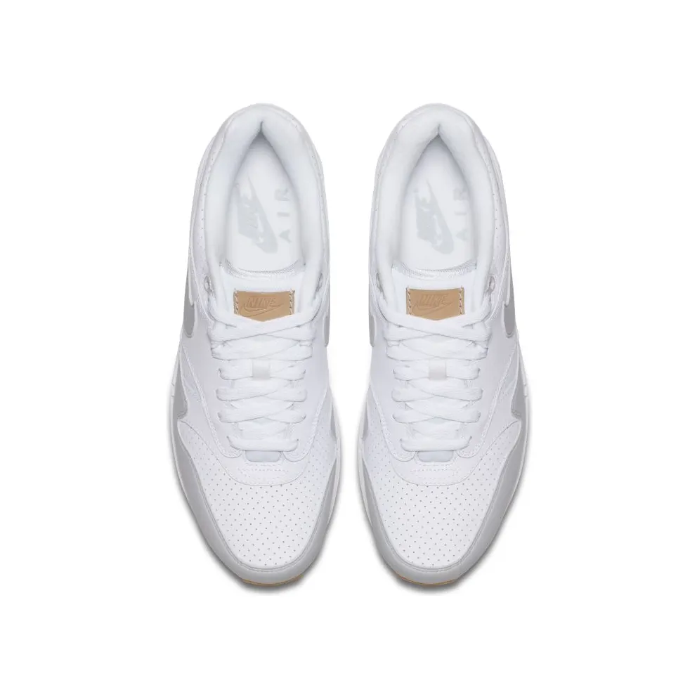 Nike Air Max 1 White Platinum Gum White/Gum Yellow-Metallic Silver-Pure Platinum (AH8145-103)