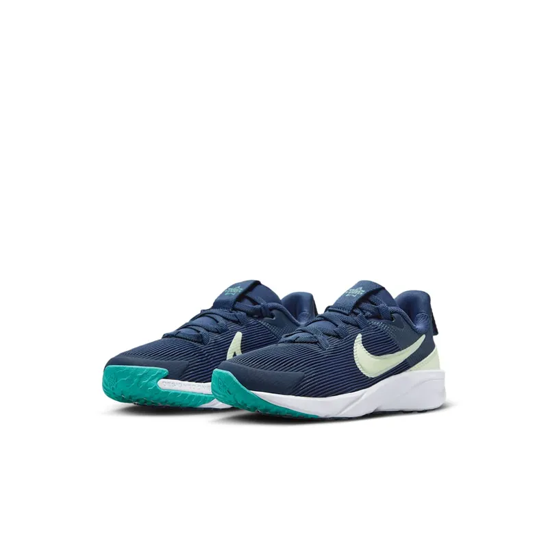 Nike Star Runner 4 Midnight Navy Dusty Cactus White Volt Tint (DX7614-409)