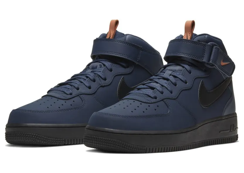 Nike Air Force 1 Mid Obsidian (BQ4592-400)