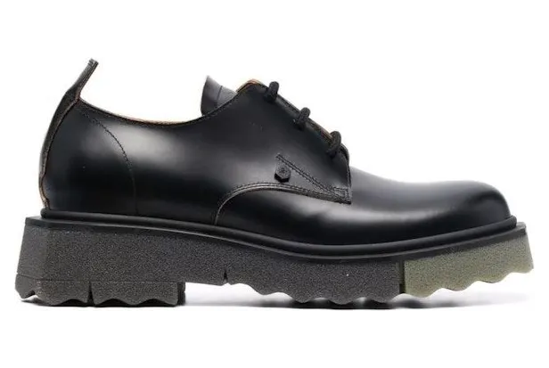 OFF-WHITE Sponge Derby Black (OMIF013S22LEA0011063)