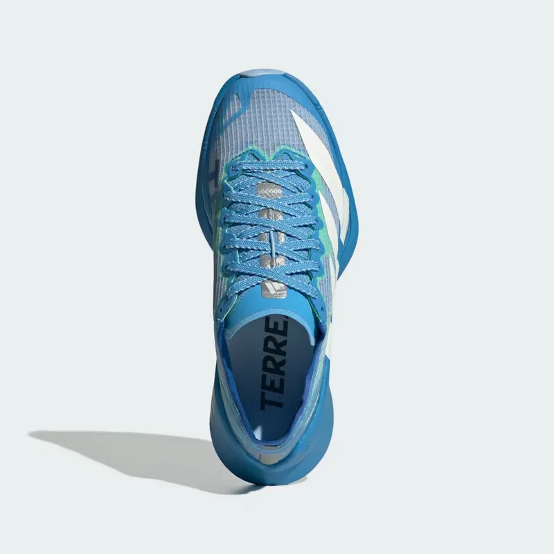 adidas Terrex Agravic Speed Ultra 2 Trail Blue White Lime Burst (JS3535)