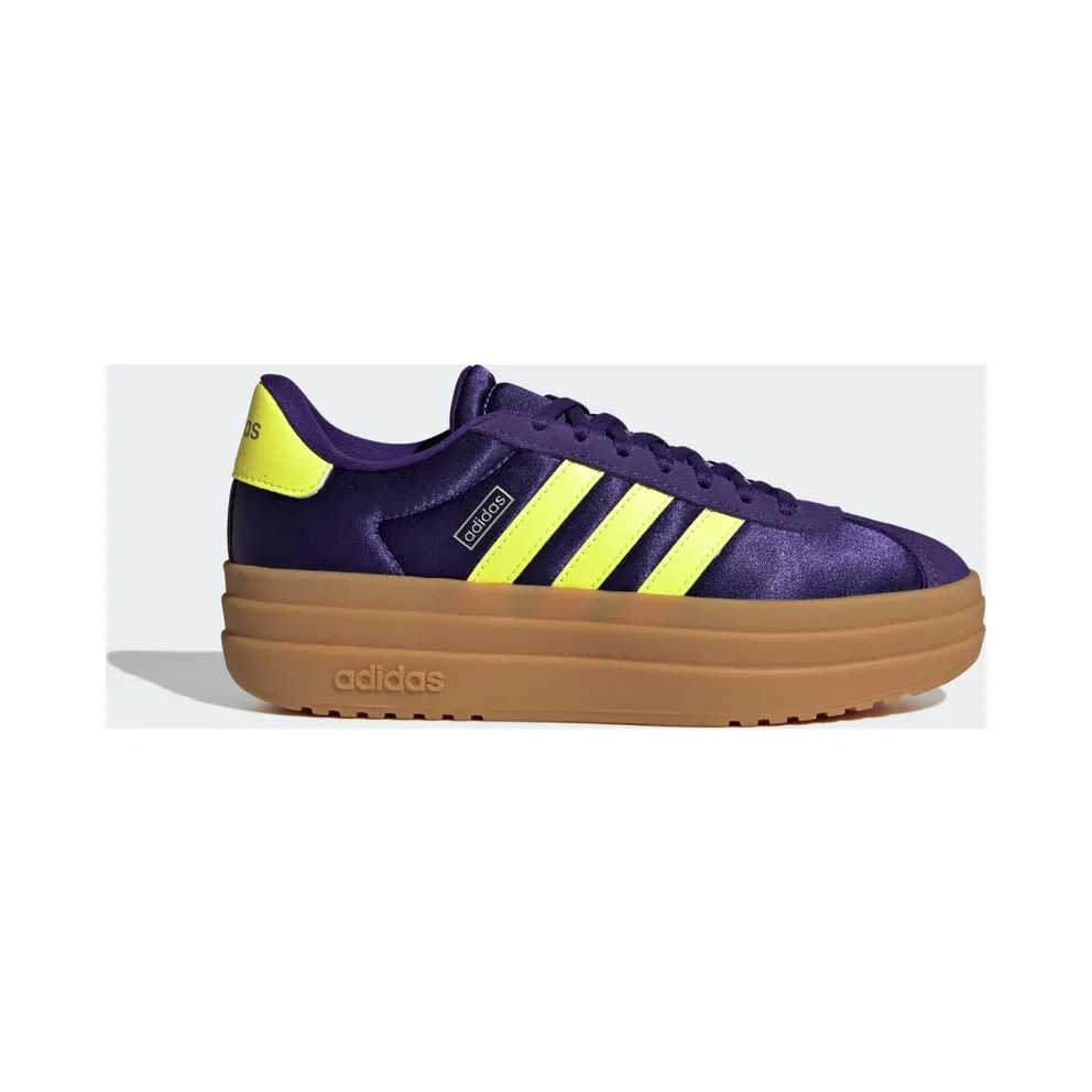 Adidas VL Court Bold Junior Collegiate Purple / Hi-Res Yellow / Silver Metallic (JQ1874)