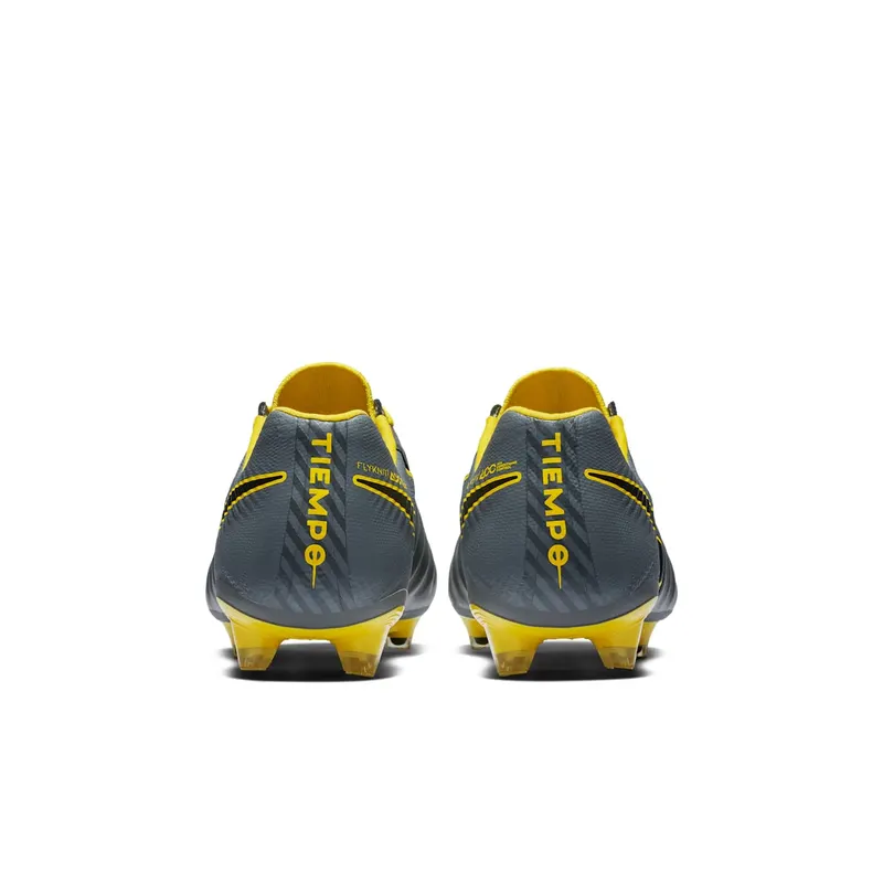 Nike Tiempo Legend 7 Elite FG “Dark Grey Opti Yellow” (AH7238-070)