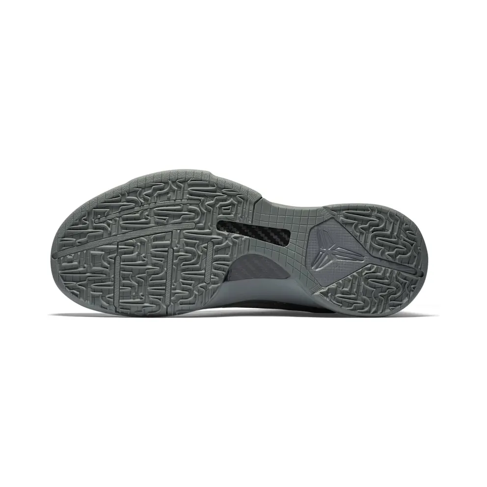 Nike Kobe 5 Black Mamba Collection Fade to Black Tumbled Grey/Tumbled Grey (869454-006)