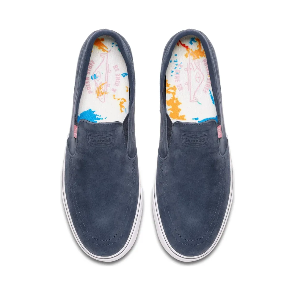 Nike SB Stefan Janoski Slip-On Poler Thunder Blue Thunder Blue/Sail-Hot Punch (AH6713-400)