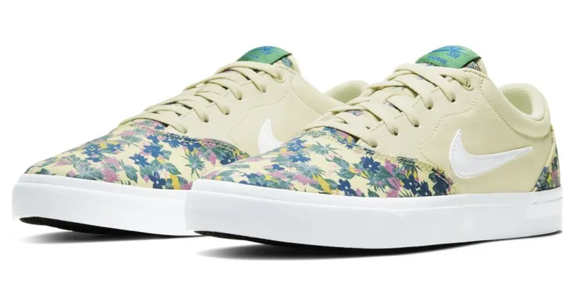 Nike SB Charge CNVS PRM “Fossil / Evergreen Aura / White” (CK4196-200)