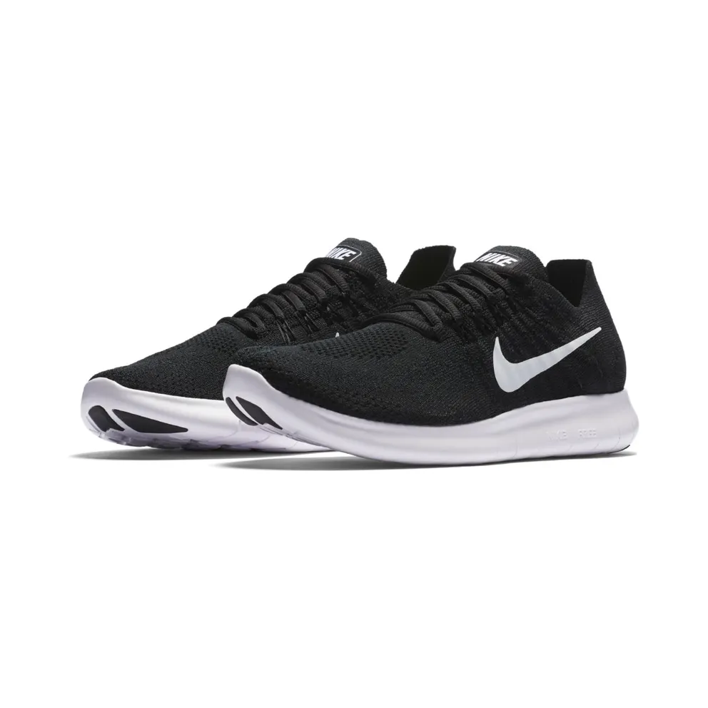 Nike Free RN Flyknit 2017 Black/White-Anthracite (W) Black/White-Anthracite (880844-001)
