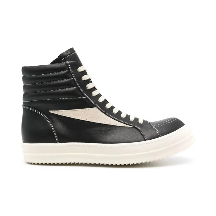 Rick Owens Porterville Vintage High Black Milk (RU02D6896LCOLVS-911)
