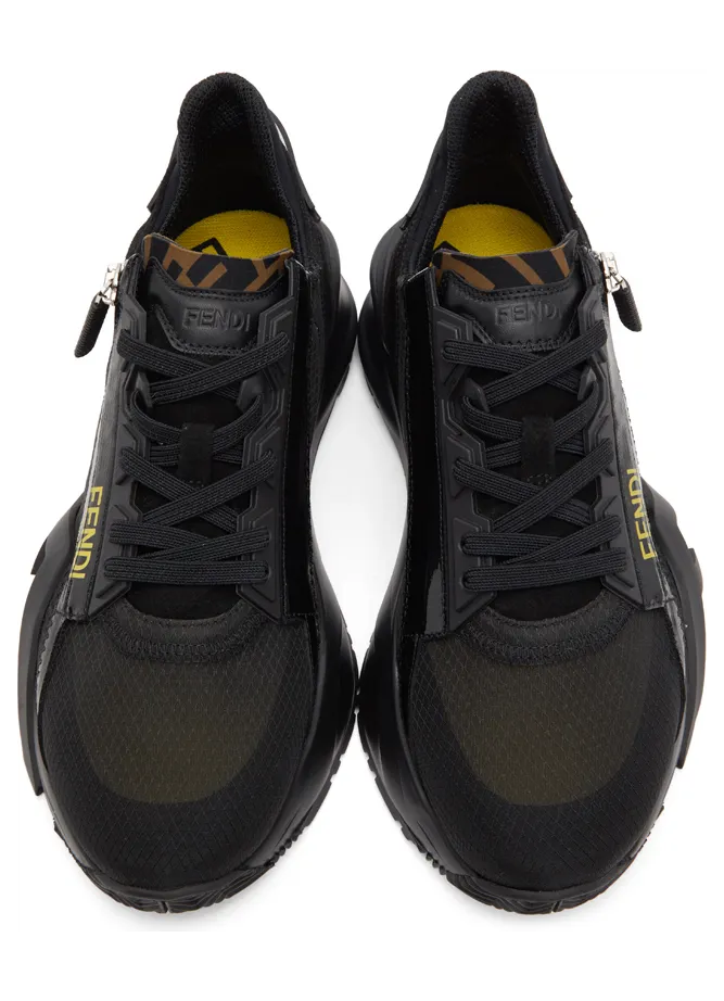 Fendi Black Flow Sneakers (7E1392 EKV) (5)