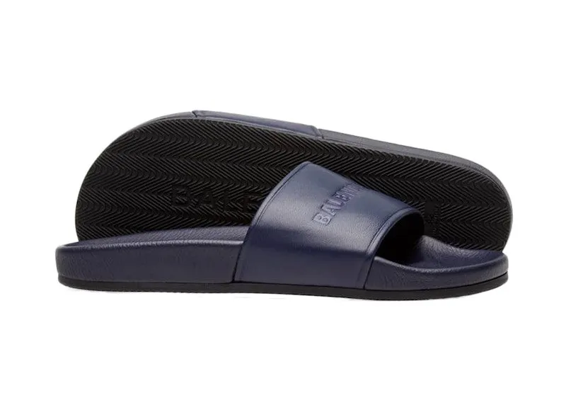 Balenciaga Pool Slides Blue (506347WAL004166)