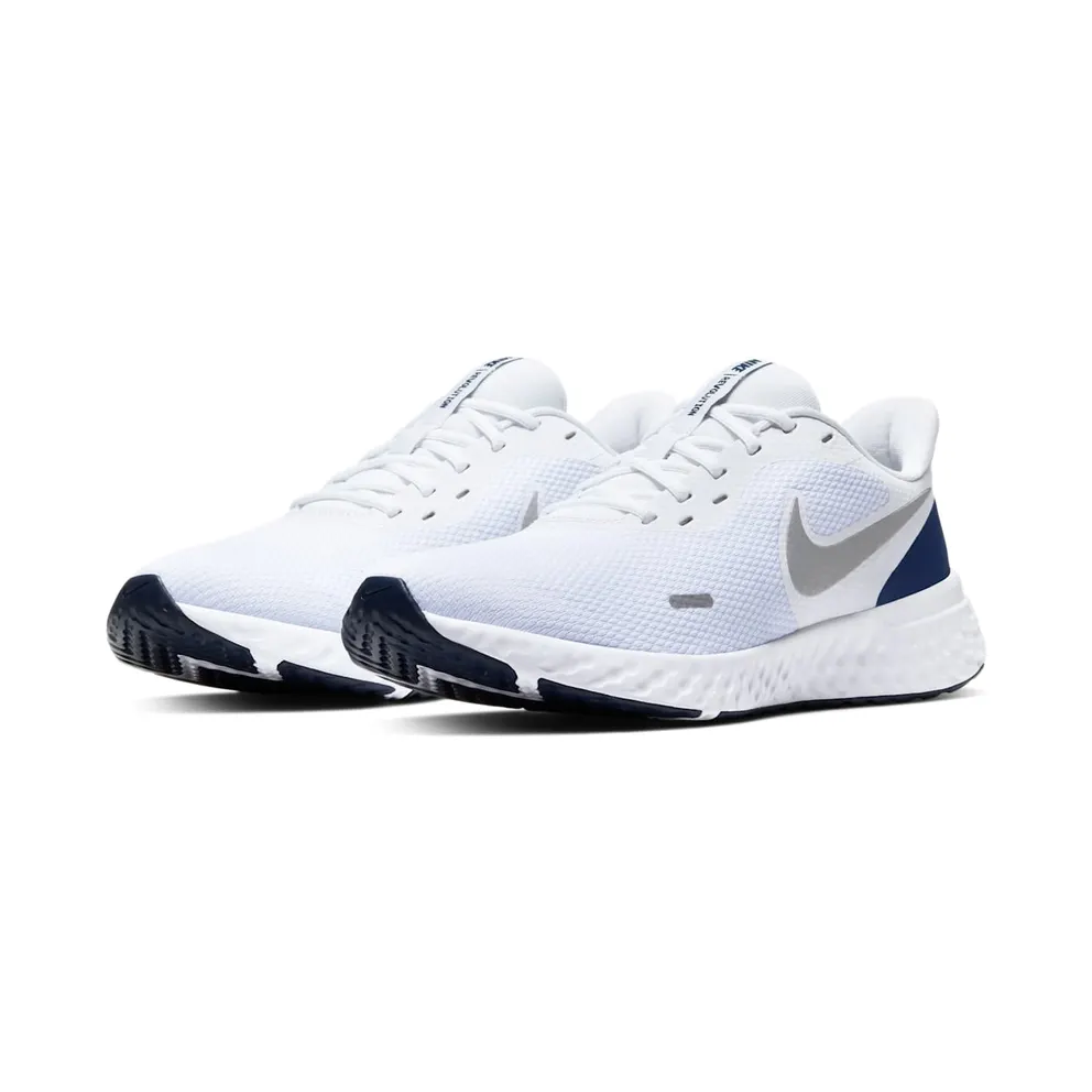 Nike Revolution 5 White Midnight Navy (BQ3204-102)