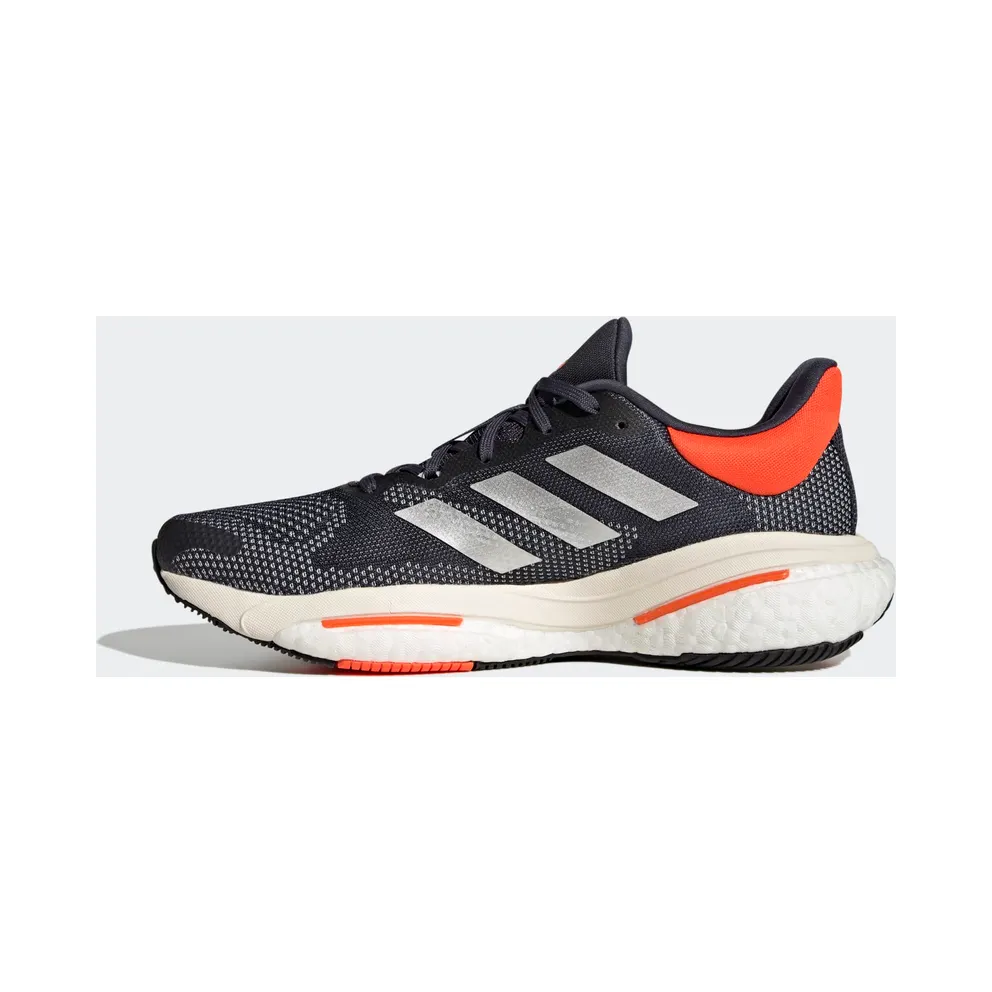 adidas Solarglide 5 Shadow Navy / Silver Metallic / Impact Orange (GX6706)