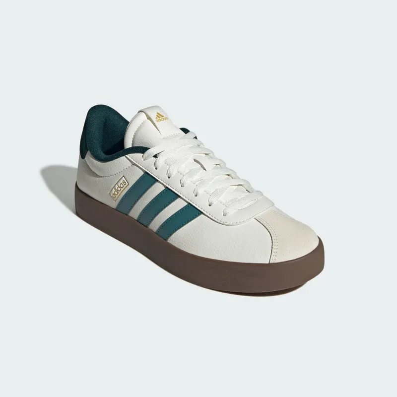 Adidas VL Court 3.0 Core White / Preloved Teal / Aurora Ivy (JR8635)