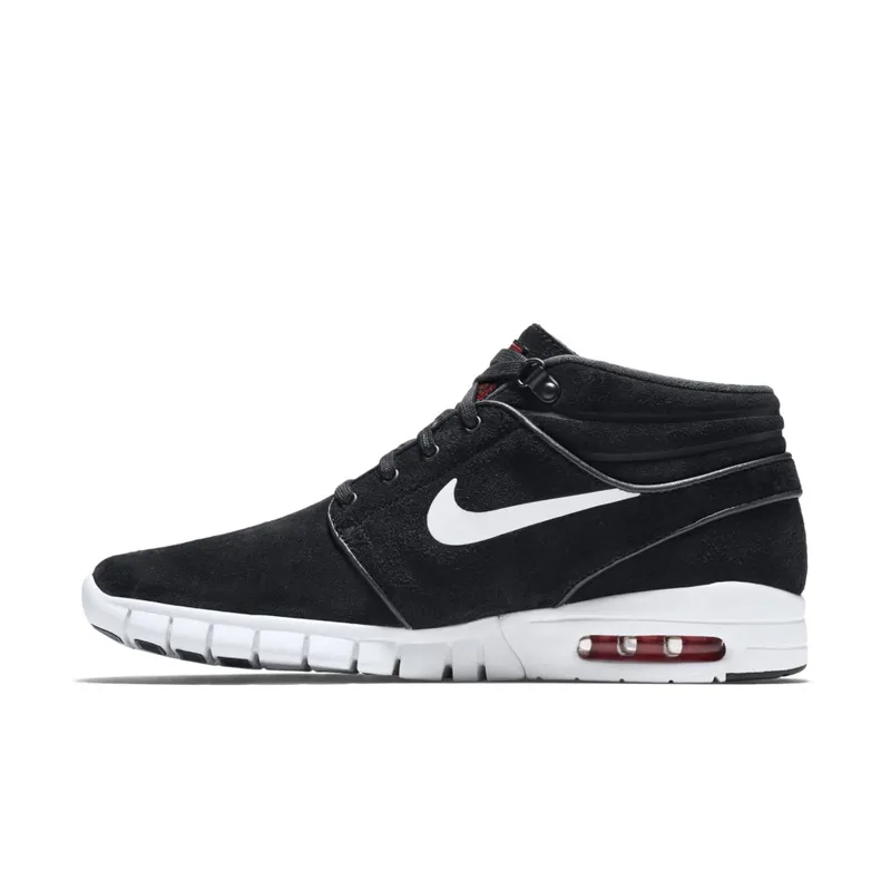 Nike  Stefan Janoski Max Mid L Black/White-University Red Black/White-University Red (807509-016)