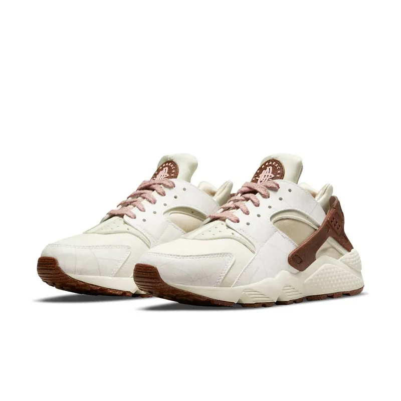 Nike Air Huarache ‘Rattan’ (2021) – “Summit White / Pink Glaze / Sea Glass / Rattan” (DM9463-100)