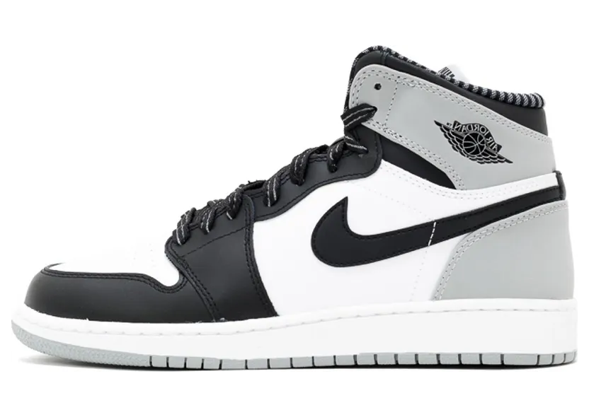 Air Jordan 1 Retro High OG’Barons’ BG White/Black-Wolf Grey (575441-104)