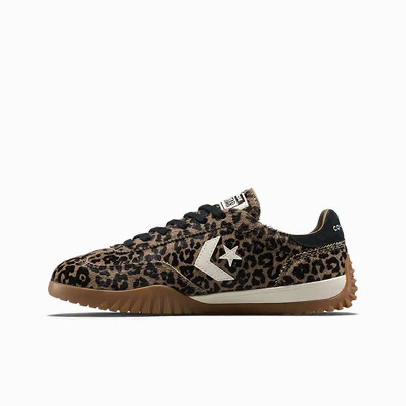 Converse Run Star Trainer Leopard Print Pony Hair (A19273C)